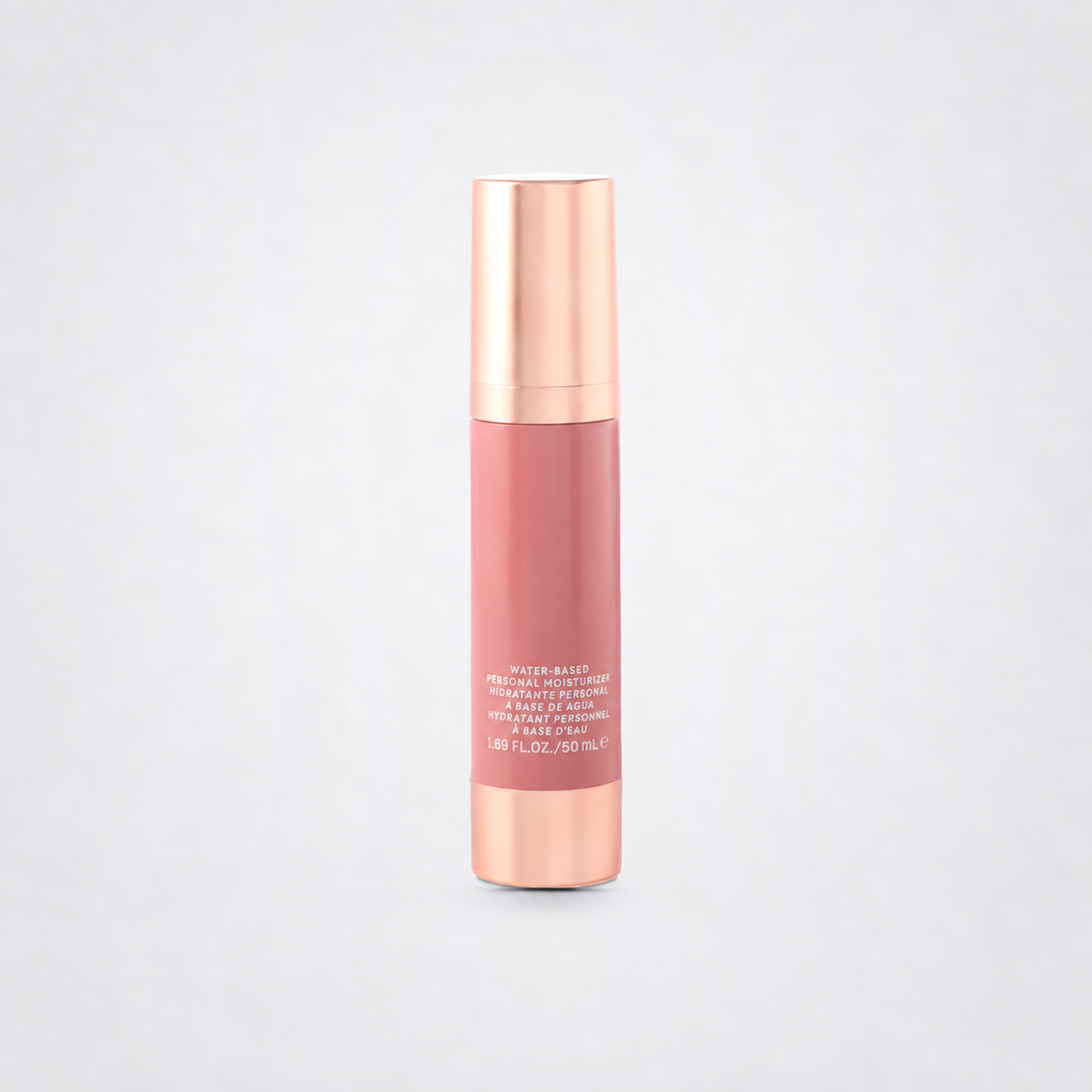 Life Changing Water Based Personal Moisturizer on a neutral studio background