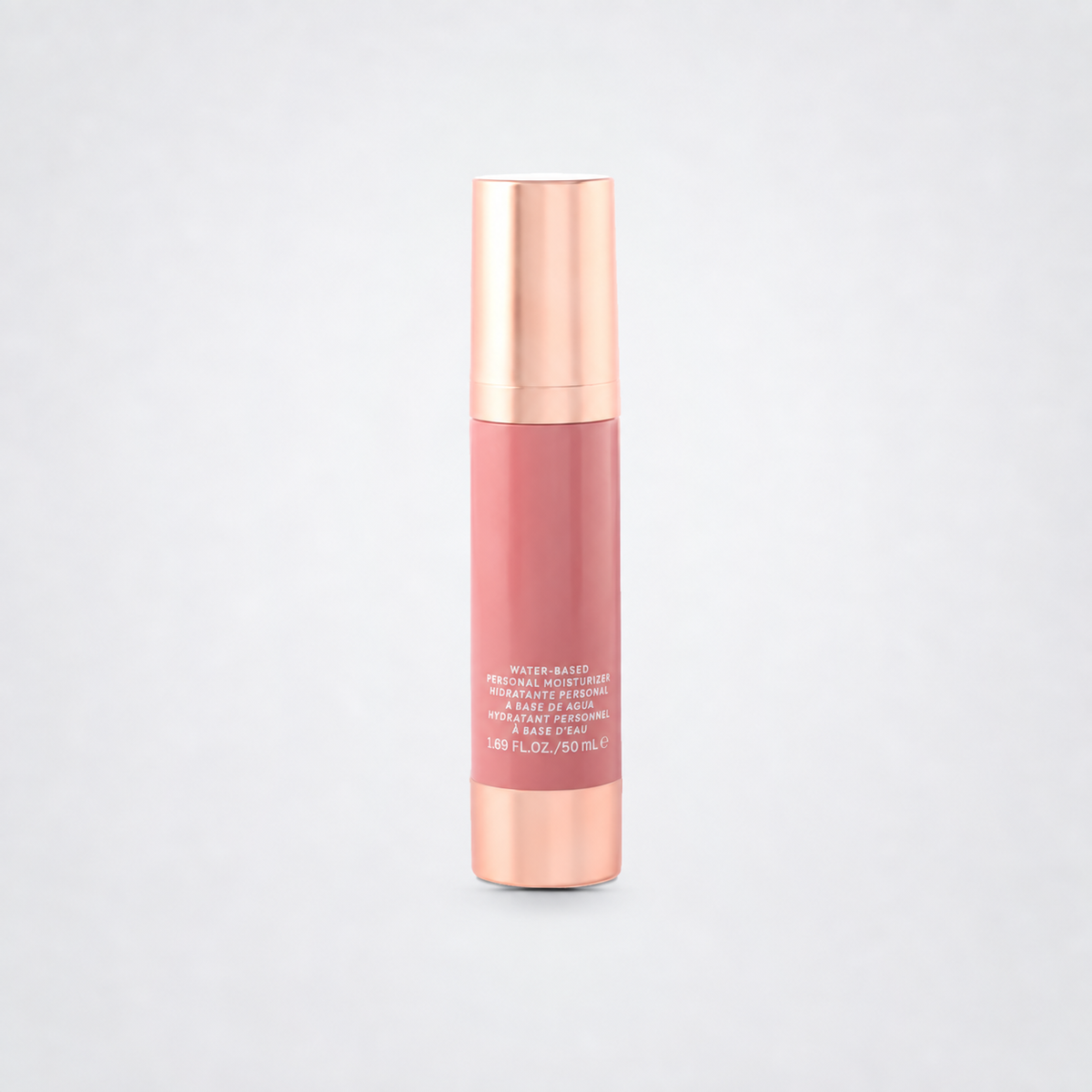 Life Changing Water Based Personal Moisturizer on a neutral studio background