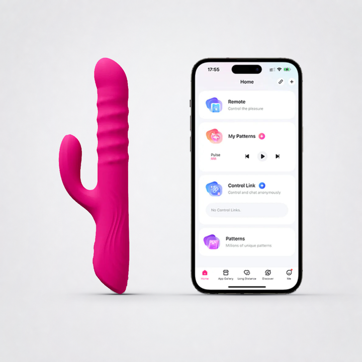 Velvo beside the Lovense Remote app