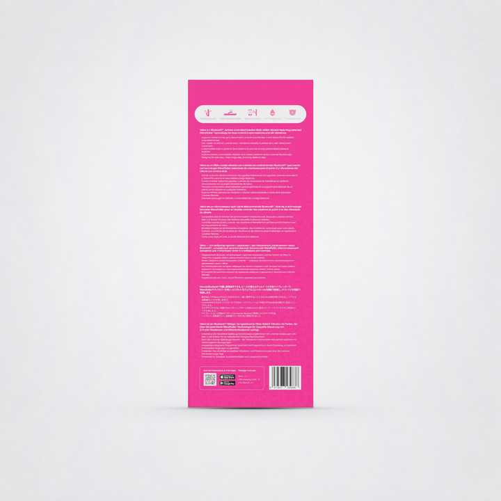 Back of the Lovense Velvo packaging