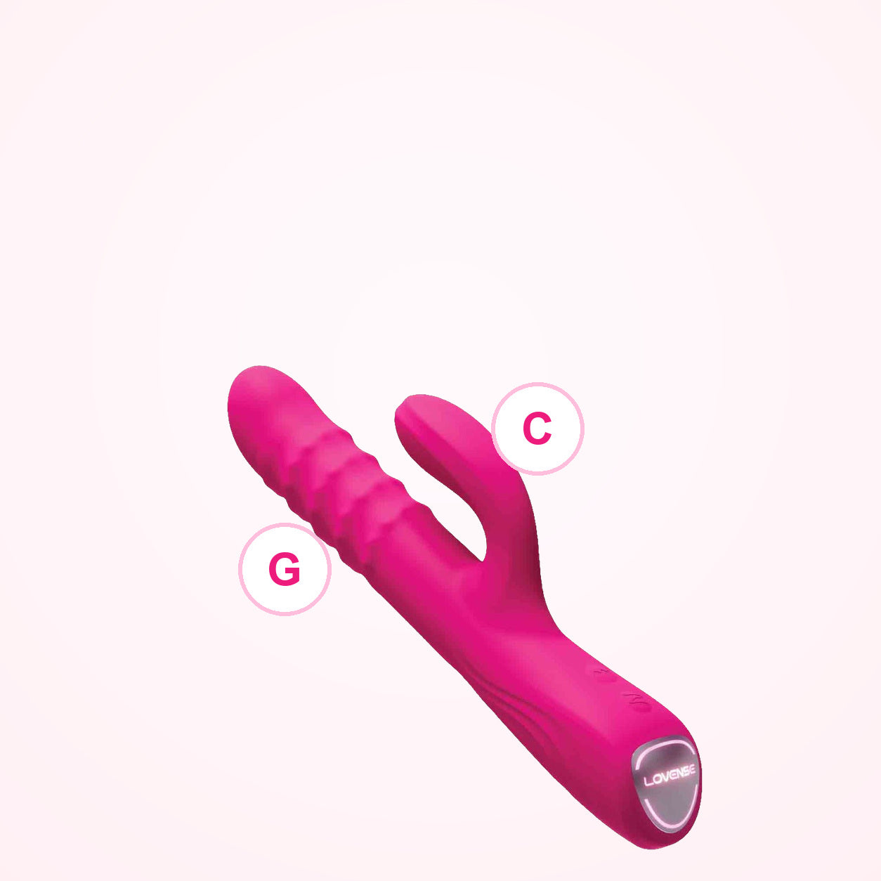 Velvo dual-control G-spot and clitoral stimulation