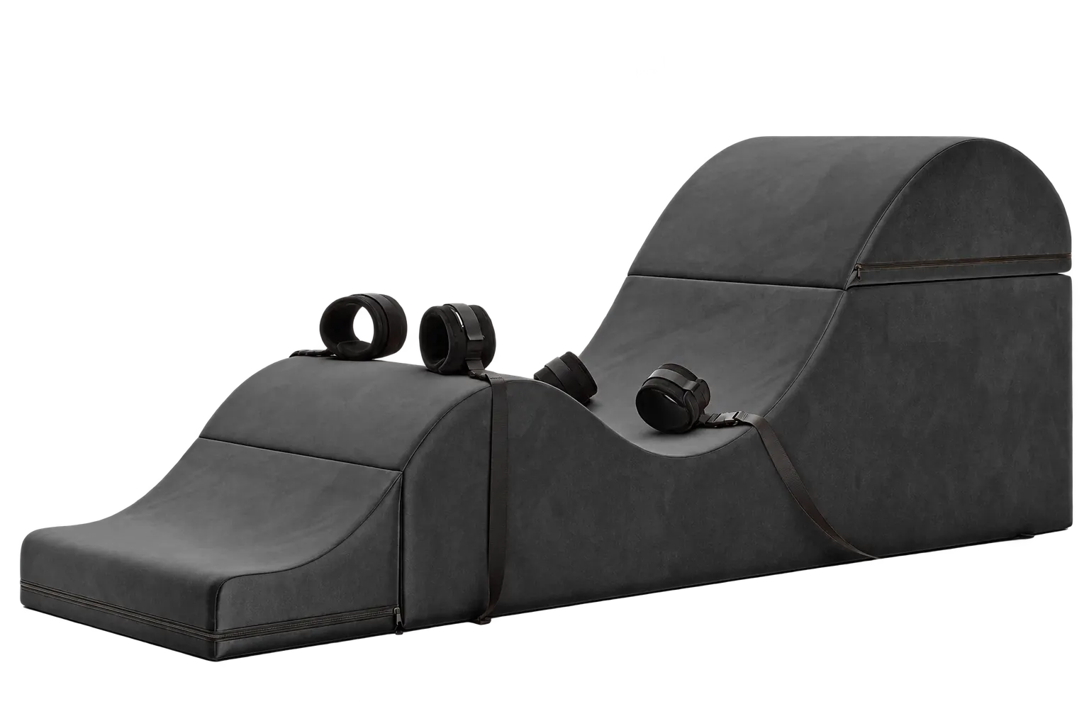 22 inch Flip in Black with removable restraint accessories
