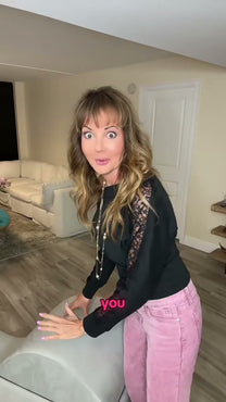 Dana demonstrating O Enhancement Cream- Clitoral & Penis Arousal