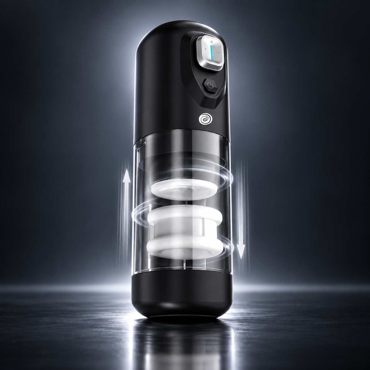 Spark's rotating and thrusting mechanisms shown working together